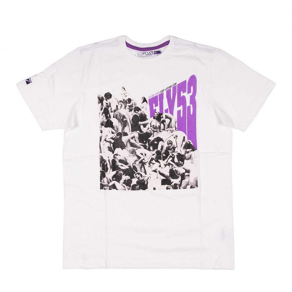 купить Футболка Fly 53 Pon Mountain White в Москве купить Футболка Fly 53 Pon Mountain White в Москве