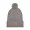 Шапка зимняя с помпоном Urban Classics Bobble Watch Grey Heather отзывы