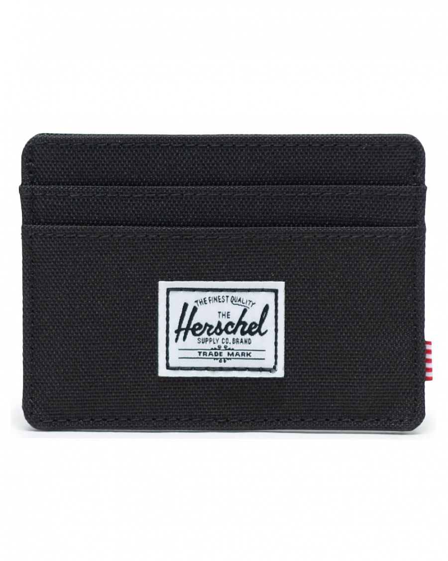 Визитница Herschel Charlie RFID Black отзывы