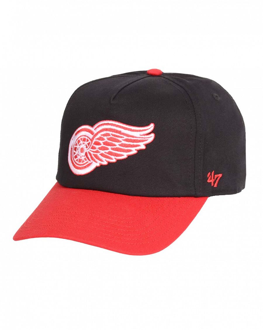 Бейсболка '47 Brand MVP WBP Detroit Red Wings NHL Black отзывы