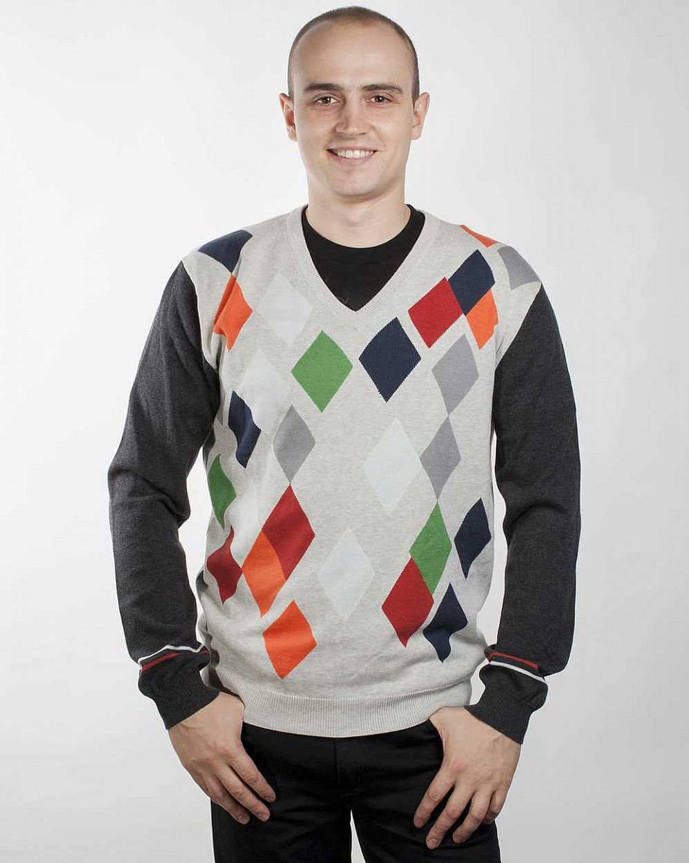купить Свитер Insight Gargyle Knit Knitwear Indigo Rigid Marle в Москве купить Свитер Insight Gargyle Knit Knitwear Indigo Rigid Marle в Москве