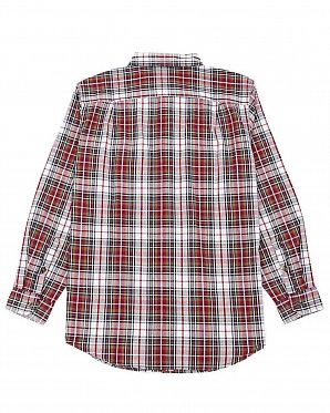 Рубашка мужская с длинным рукавом Publish 599 Red Check