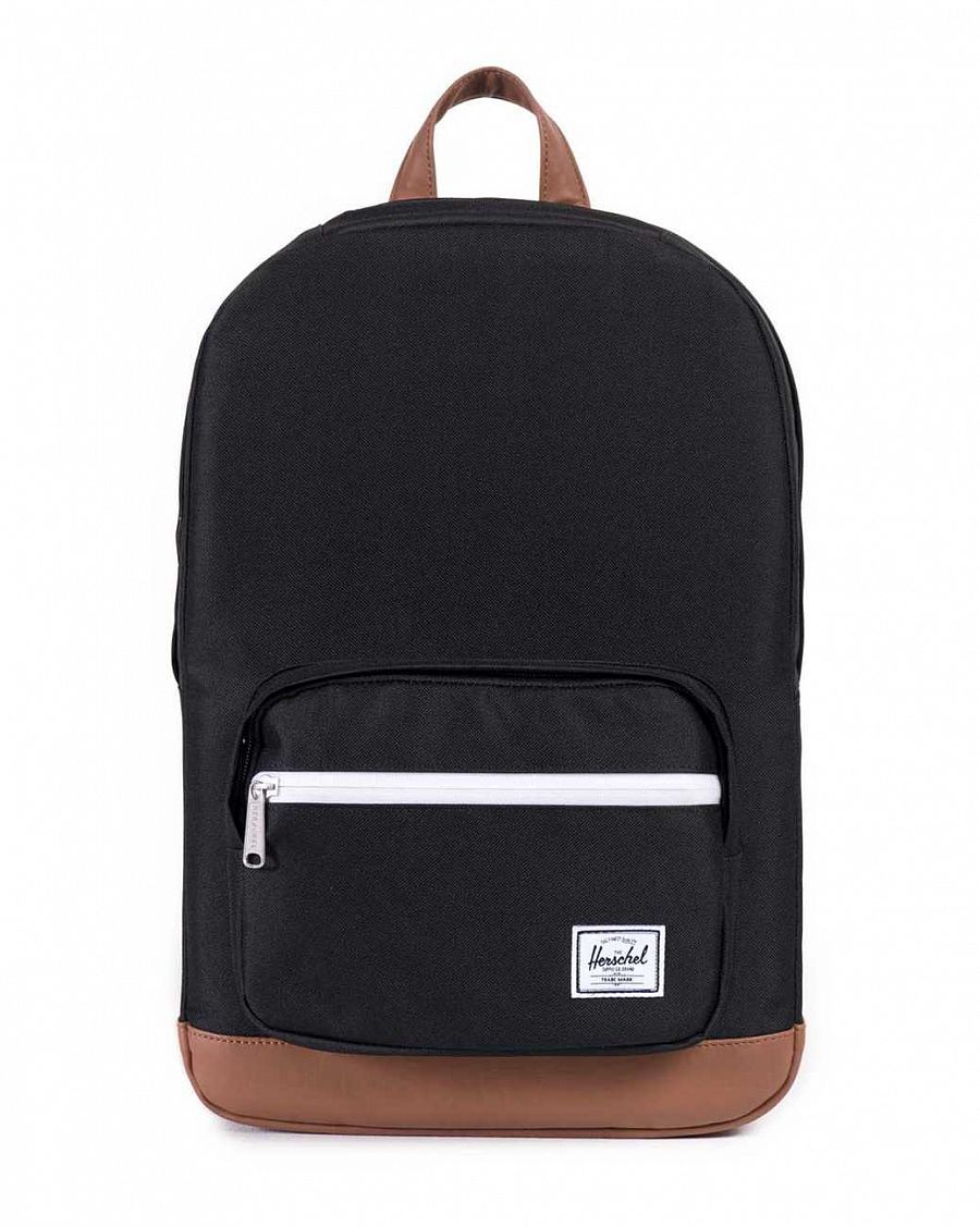 Рюкзак Herschel Pop Quiz Mid-Volume Black Tan PU отзывы