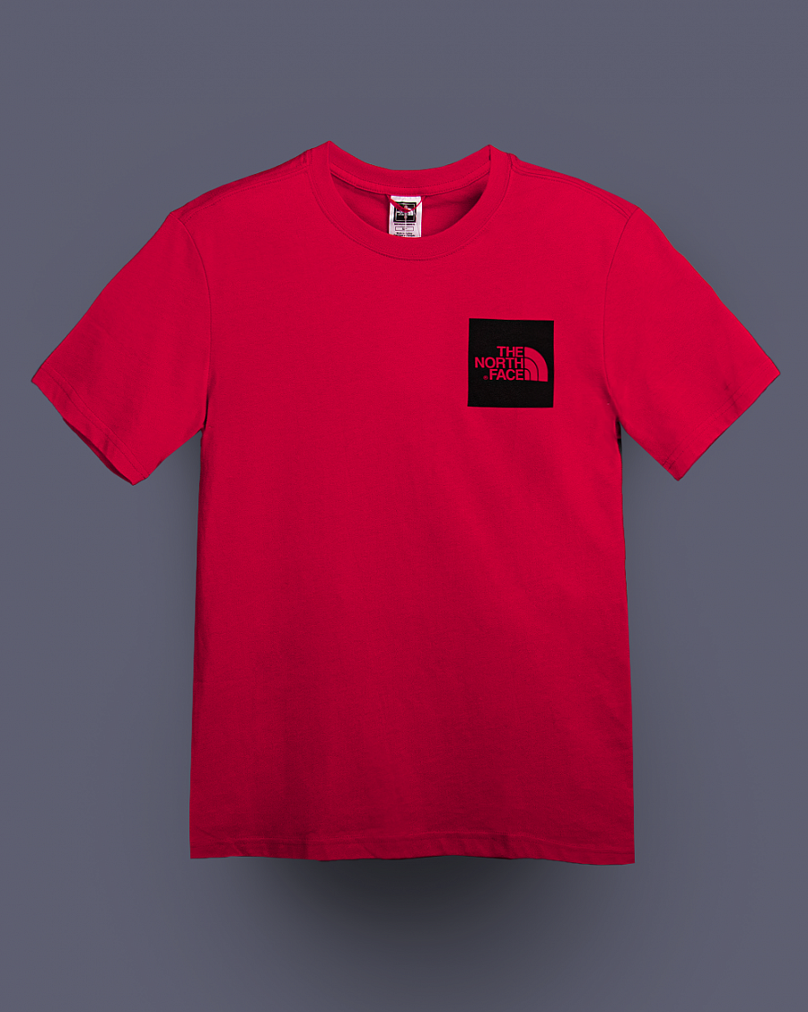 Футболка мужская The North Face Fine Front Box Red отзывы