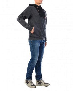 Толстовка Iriedaily Effort Block Hoody Black