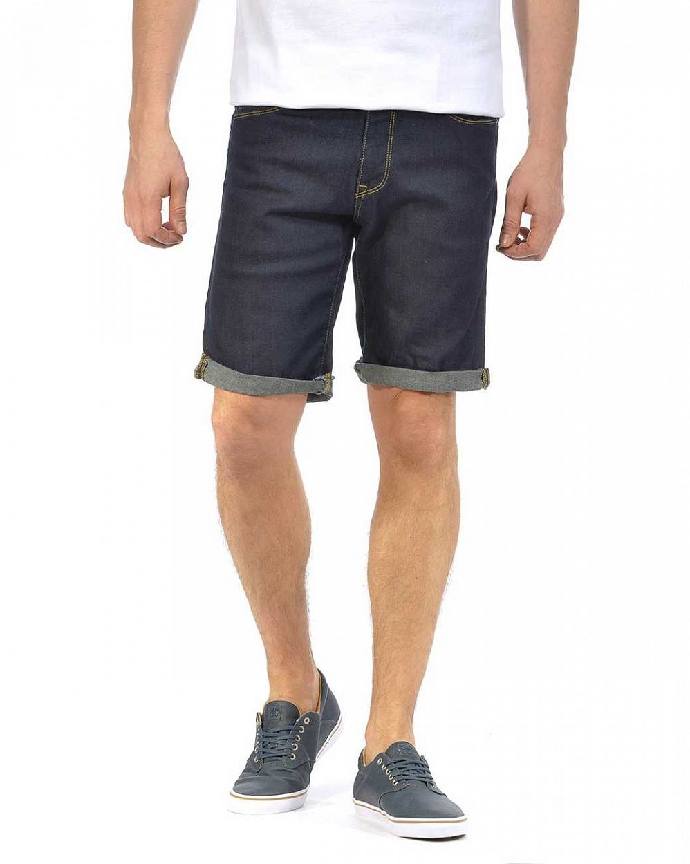 Шорты джинсовые Carhartt Swell Short Malibu Blue Stretch Denim 10 Oz Blue отзывы