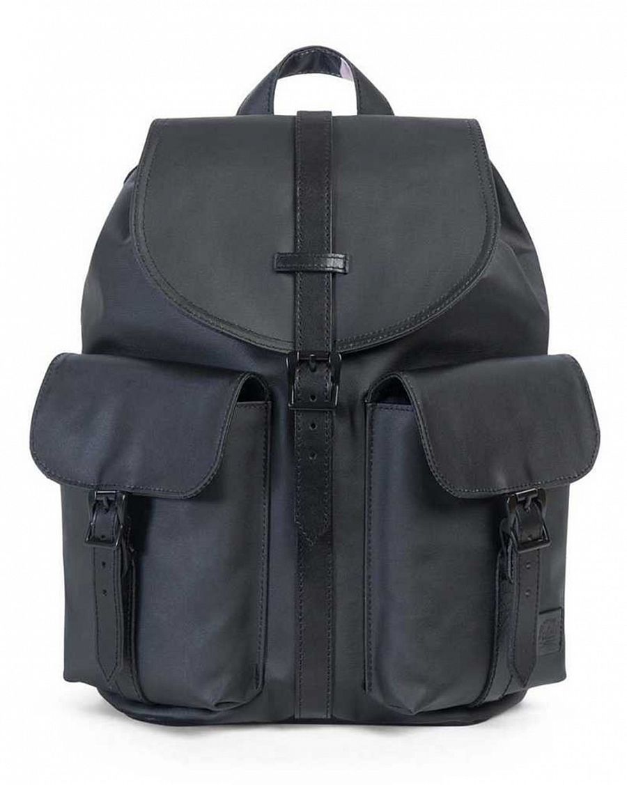 Рюкзак маленький водоотталкивающий веган Herschel Dawson Black Leather отзывы Рюкзак маленький водоотталкивающий веган Herschel Dawson Black Leather отзывы