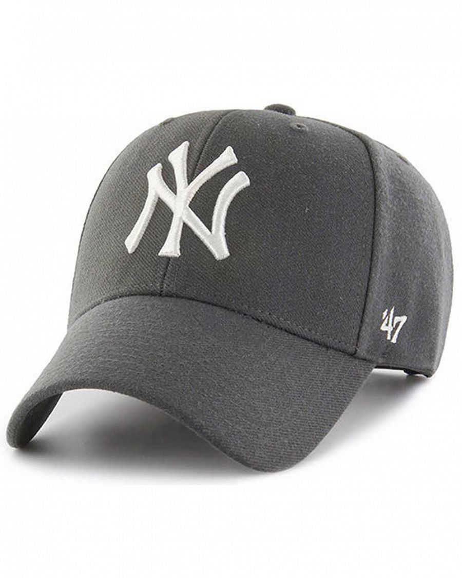 Бейсболка классическая с изогнутым козырьком '47 Brand MVP SNAPBACK New York Yankees CC Charcoal отзывы