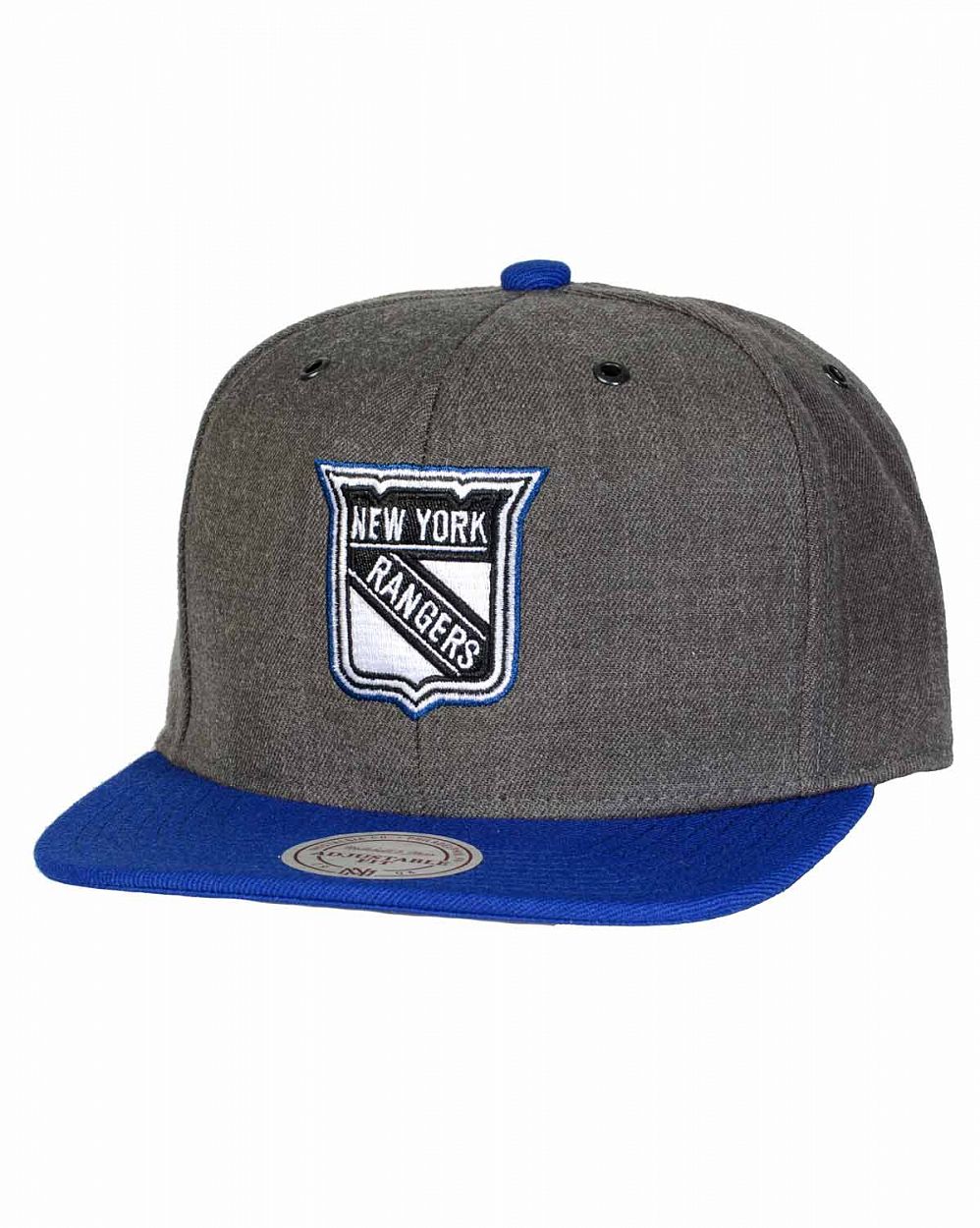 Бейсболка с прямым козырьком Mitchell and Ness 2 TONE New York Rangers Blue отзывы