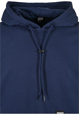 Толстовка мужская с капюшоном Urban Classics Commuter Hoody Dark Blue Толстовка мужская с капюшоном Urban Classics Commuter Hoody Dark Blue