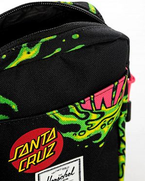 Сумочка через плечо для документов Herschel Cruz SLIMEBALL/HOT PINK/BLACK Сумочка через плечо для документов Herschel Cruz SLIMEBALL/HOT PINK/BLACK