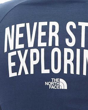 Футболка с длинным рукавом The North Face NSE T-Shirt Navy Футболка с длинным рукавом The North Face NSE T-Shirt Navy