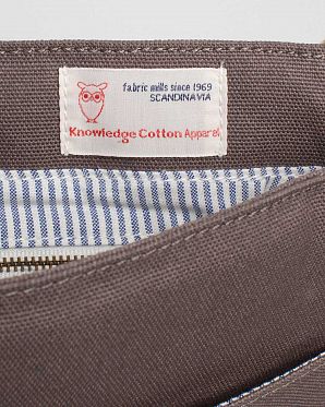 Cумка через плечо для 13 ноутбука Knowledge Cotton Apparel Grey Cумка через плечо для 13 ноутбука Knowledge Cotton Apparel Grey
