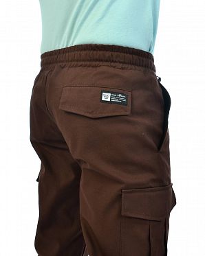 Джоггеры карго мужские летние Cool Penguin JMC 1713 Brown Джоггеры карго мужские летние Cool Penguin JMC 1713 Brown