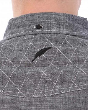 Рубашка мужская с длинным рукавом Publish Brand USA Dayton Black