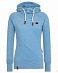 Лонгслив женский с капюшоном Naketano Mandy XI Light Blue Mel