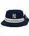 Панама из толстого хлопка универсальная '47 Brand Striped Bucket New York Yankees Navy