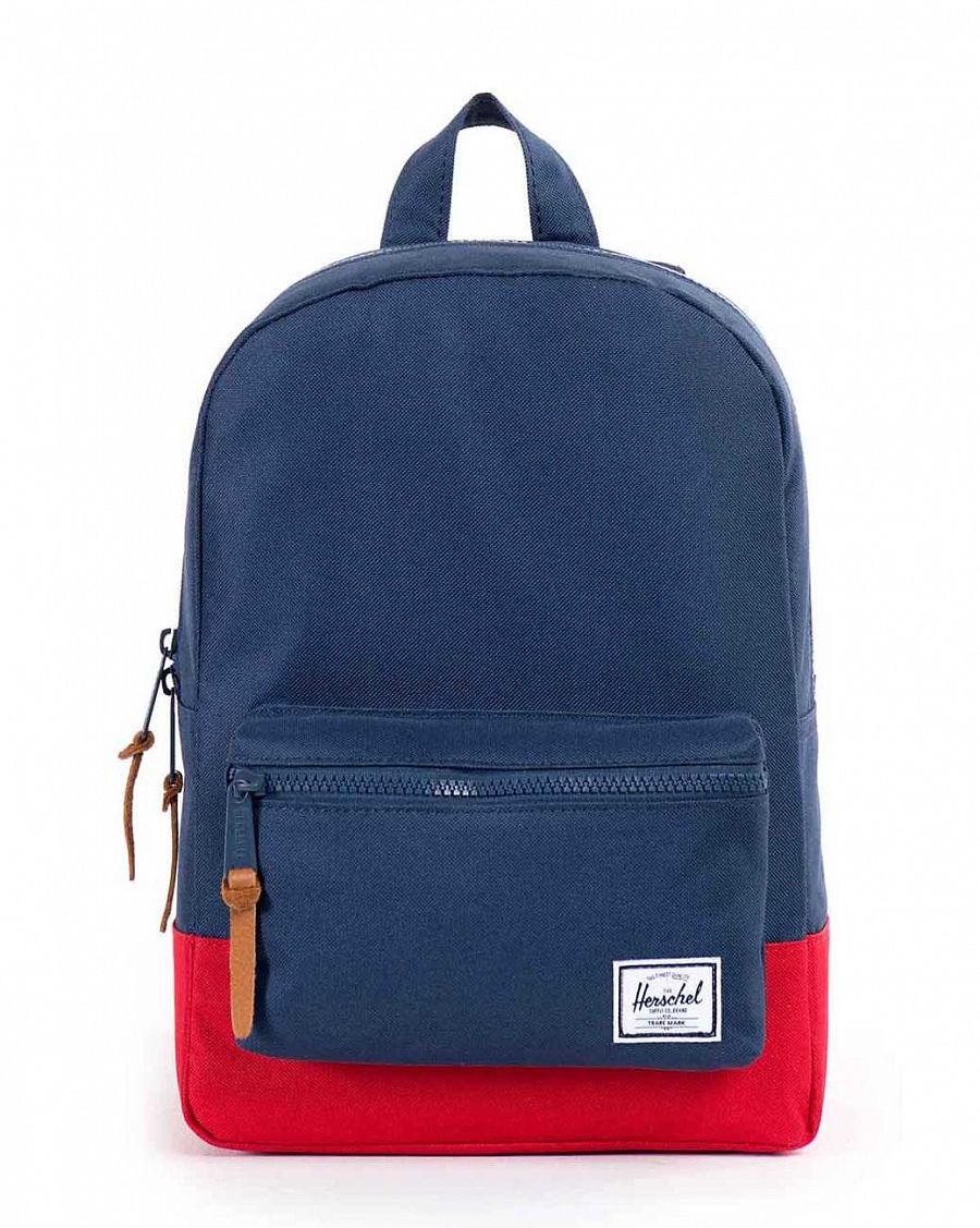 Рюкзак маленький водостойкий Herschel Settlement Kids Navy Red отзывы