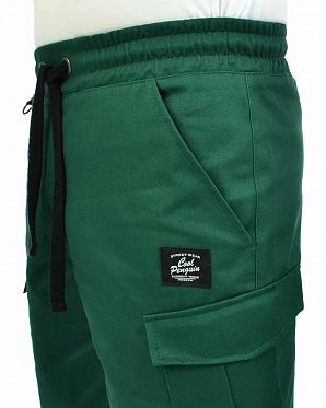 Шорты мужские карго Cool Penguin Diagonal Green Шорты мужские карго Cool Penguin Diagonal Green