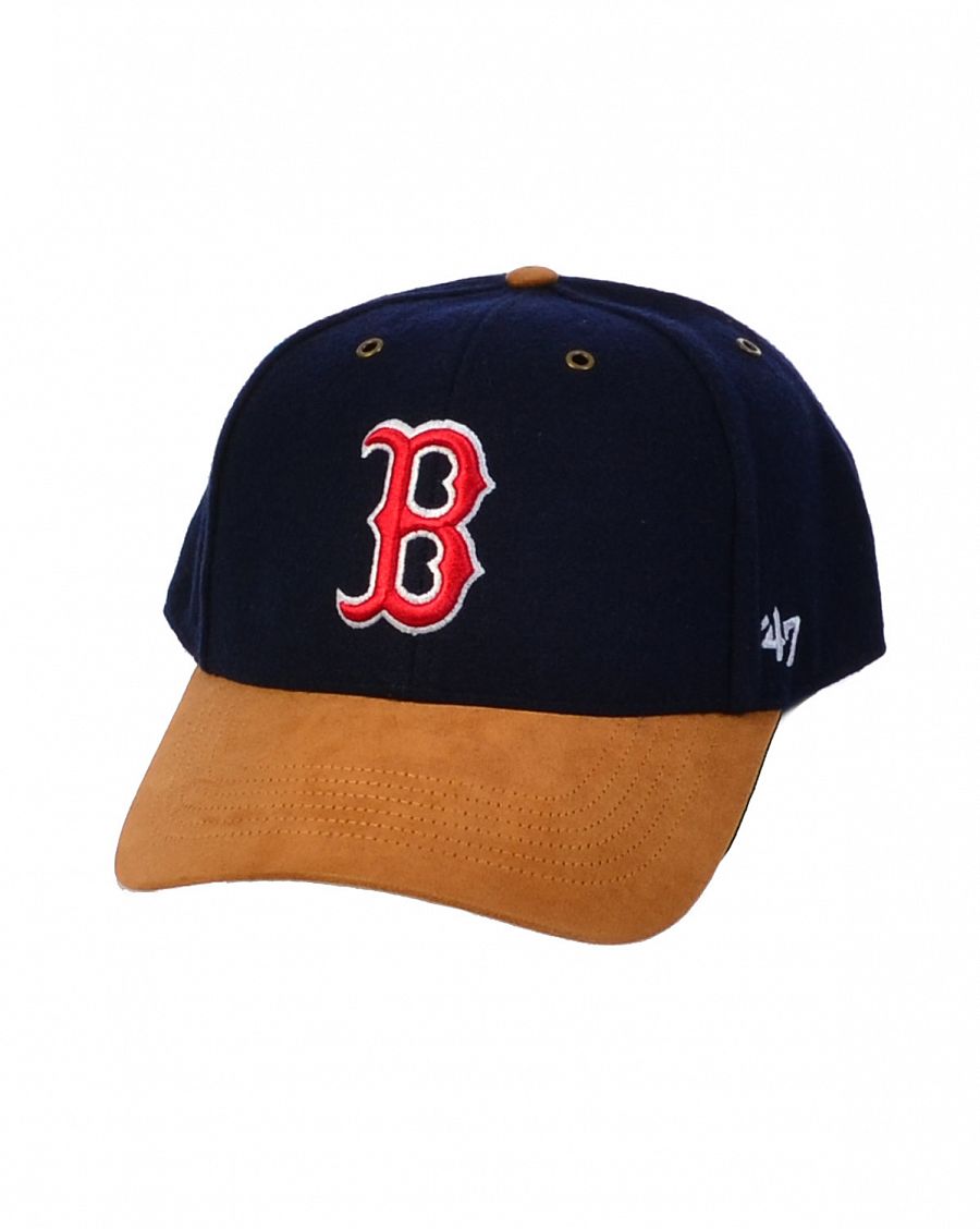 Бейсболка классическая с изогнутым козырьком шерсть '47 Brand WILLOWBROOK Boston Red Sox Navy отзывы