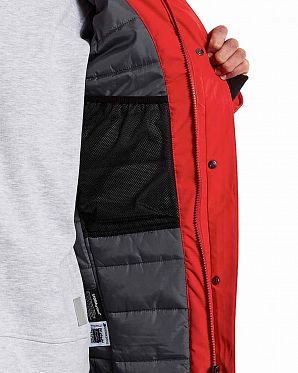 Водонепроницаемая утепленная парка женская Didriksons Erika II Red