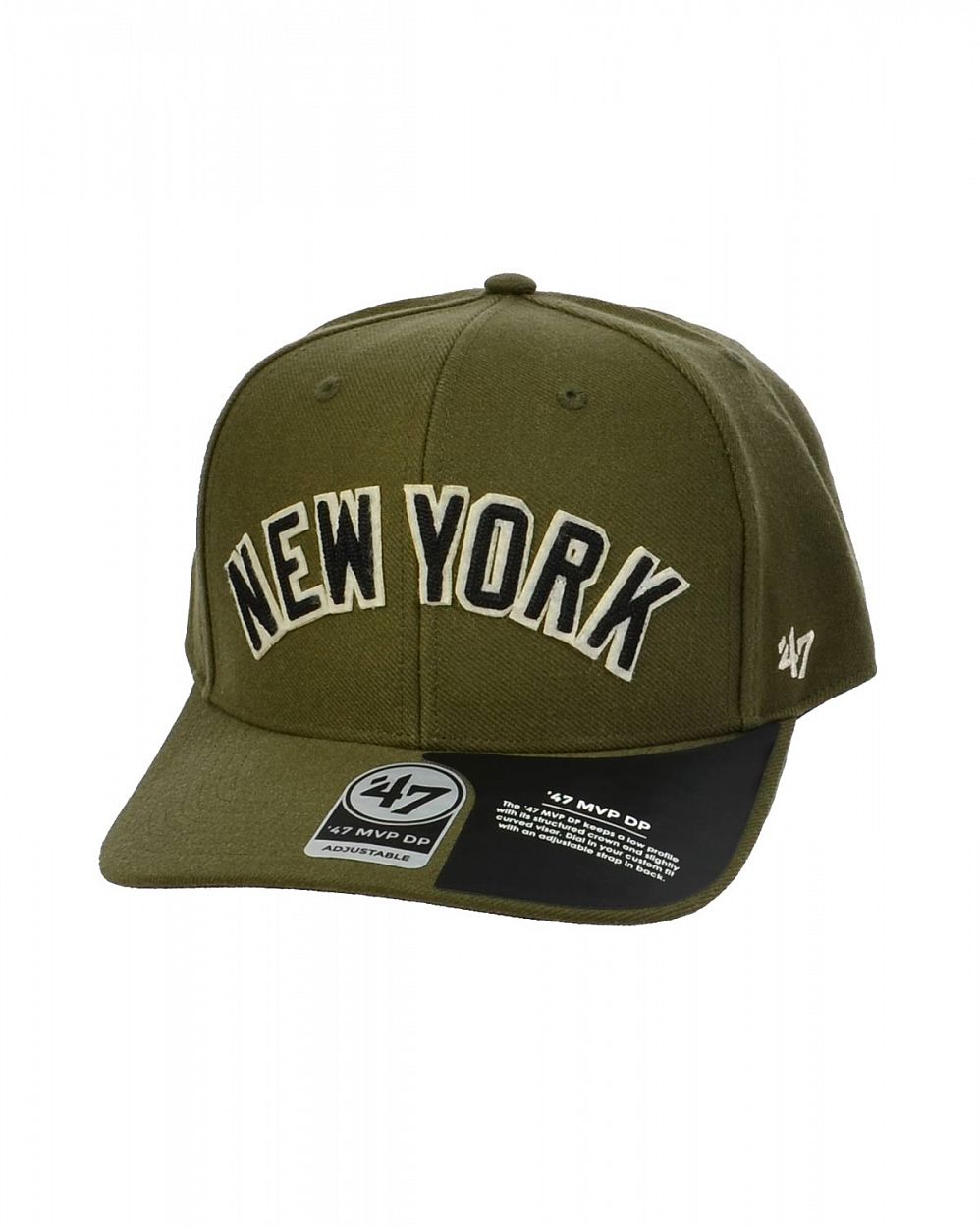 Бейсболка классическая с изогнутым козырьком '47 Brand MVP DP New York Yankees Sandalwood отзывы