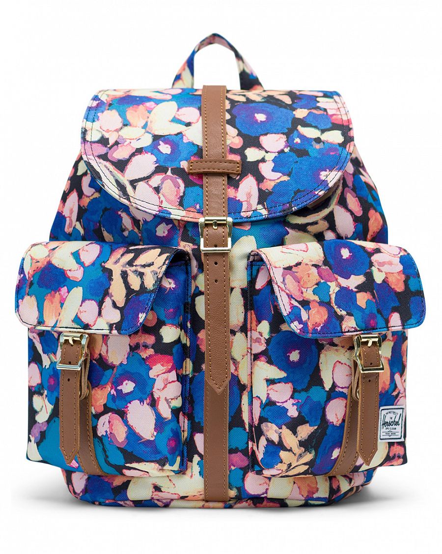 Рюкзак маленький водоотталкивающий Herschel Dawson W Printed Flower отзывы