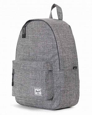 Рюкзак водостойкий универсальный Herschel Classic Mid Raven Crosshatch Рюкзак водостойкий универсальный Herschel Classic Mid Raven Crosshatch