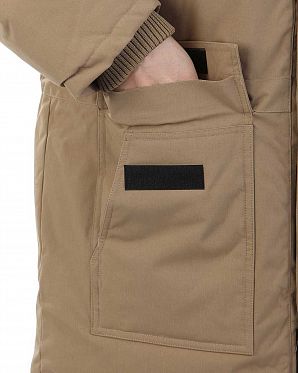 Пуховик зимний мужской Carhartt WIP Bering Leather Пуховик зимний мужской Carhartt WIP Bering Leather