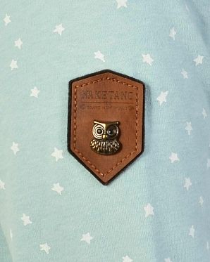 Толстовка женская с капюшоном Naketano Darthovic Pastel Blue Stars