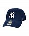 Бейсболка классическая с изогнутым козырьком '47 Brand Clean Up New York Yankees Light Navy отзывы
