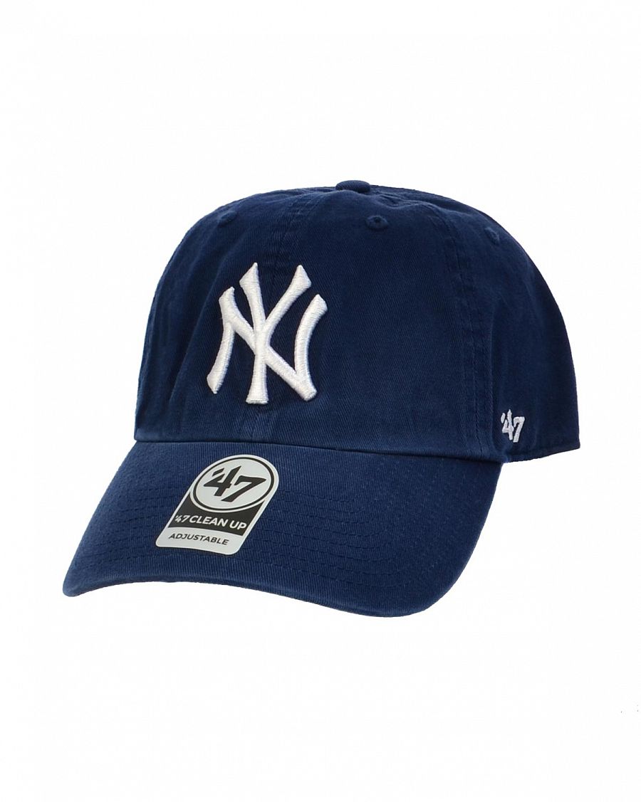 Бейсболка классическая с изогнутым козырьком '47 Brand Clean Up New York Yankees Light Navy отзывы Бейсболка классическая с изогнутым козырьком '47 Brand Clean Up New York Yankees Light Navy отзывы
