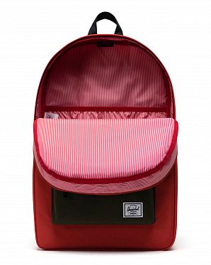 Рюкзак водоотталкивающий с карманом для 15 ноутбука Herschel Heritage Chili/Black/Ivy Green/Storm Bl