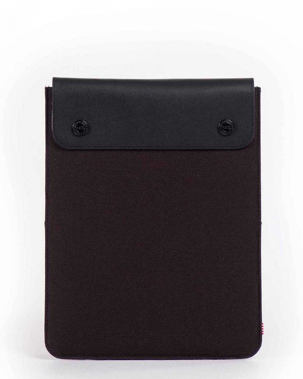 Чехол водоотталкивающий на кнопках кожа Herschel Spokane iPad Air Black отзывы