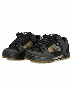 Кеды утепленные мужские DVS MILITIA Black Camo Leather Кеды утепленные мужские DVS MILITIA Black Camo Leather