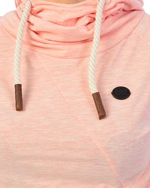 Лонгслив женский с капюшоном Naketano Mandy XI Burning Mel Лонгслив женский с капюшоном Naketano Mandy XI Burning Mel