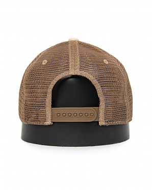 Бейсболка сетка Carhartt Style # 101195 Canvas Mesh-Back Logo Graphic Cap Beige