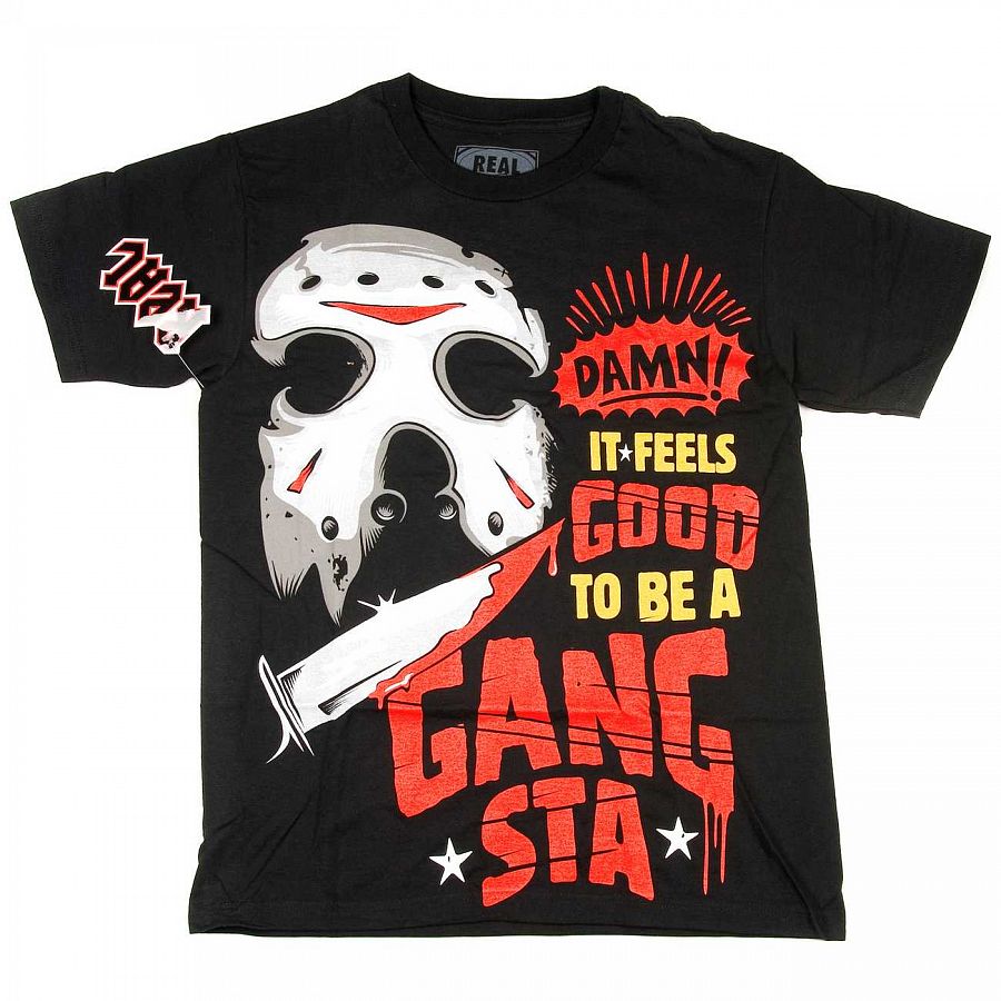 Футболка Real S/S Nightmares Gangsta Black отзывы