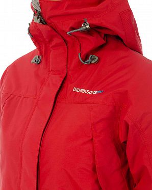 Водонепроницаемая куртка женская Didriksons Thelma Tomato Водонепроницаемая куртка женская Didriksons Thelma Tomato