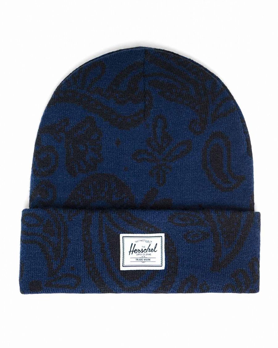 Шапка зимняя акрил Канада Herschel Elmer Peacot Paisley отзывы Шапка зимняя акрил Канада Herschel Elmer Peacot Paisley отзывы