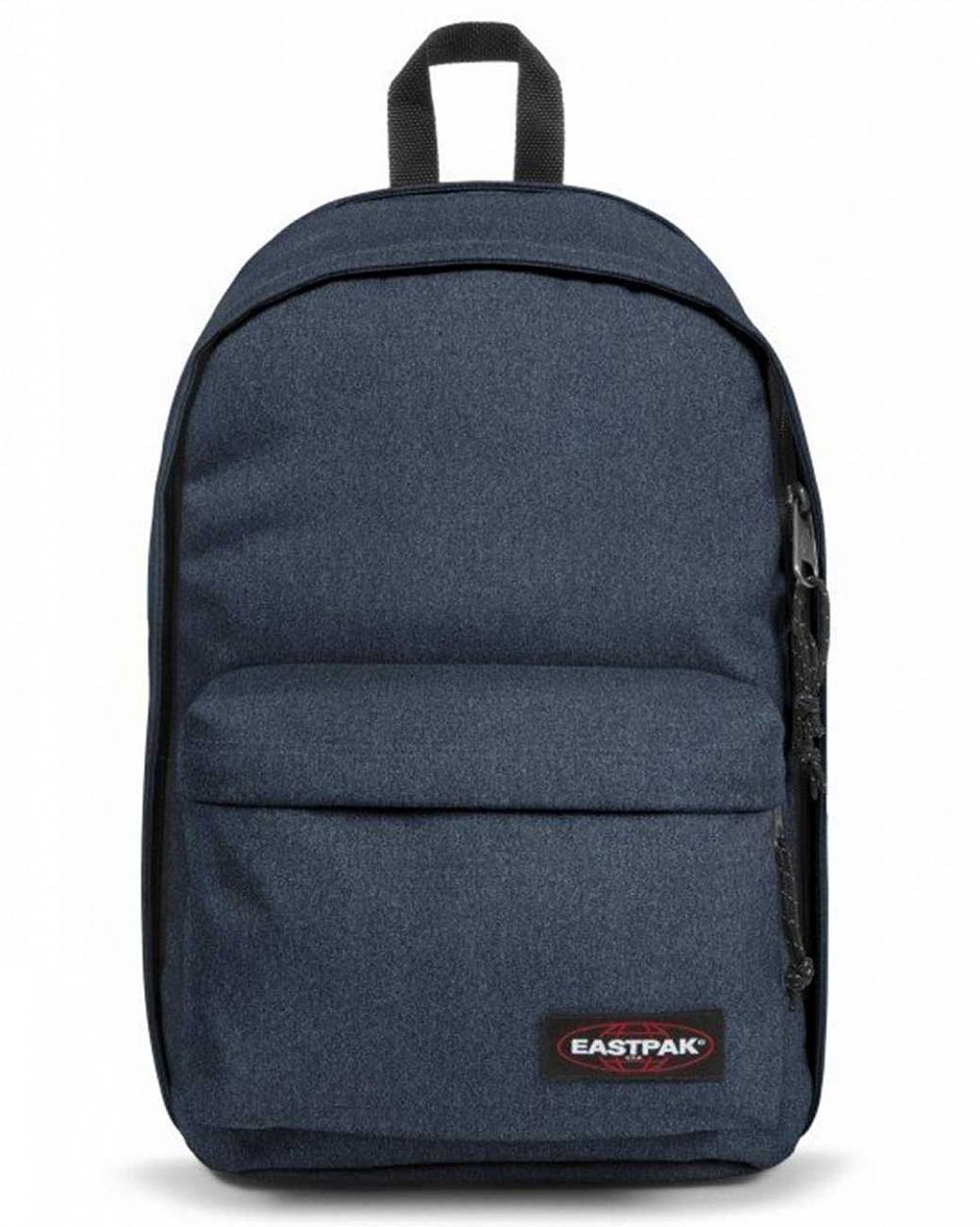 Рюкзак водоотталкивающий износоустойчивый с отделом 13-14 ноутбук Eastpak Back To Work Double Denim отзывы