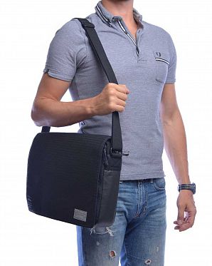 Сумка через плечо водонепроницаемая для 15 ноутбука HEX Cabana Woven Stripe