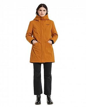 Демисезонная парка женская Didriksons Cajsa Orange