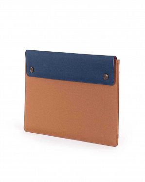 Чехол Herschel Spokane Sleeve для 11'' Macbook Caramel Navy Чехол Herschel Spokane Sleeve для 11'' Macbook Caramel Navy