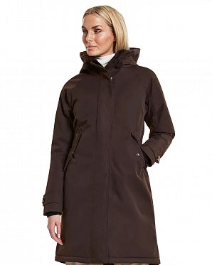 Водонепроницаемая парка женская Didriksons Luna Chocolate