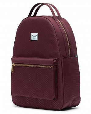 Рюкзак городской для 13 ноутбука Herschel Nova Mid-Volume PLUM D CHK Рюкзак городской для 13 ноутбука Herschel Nova Mid-Volume PLUM D CHK