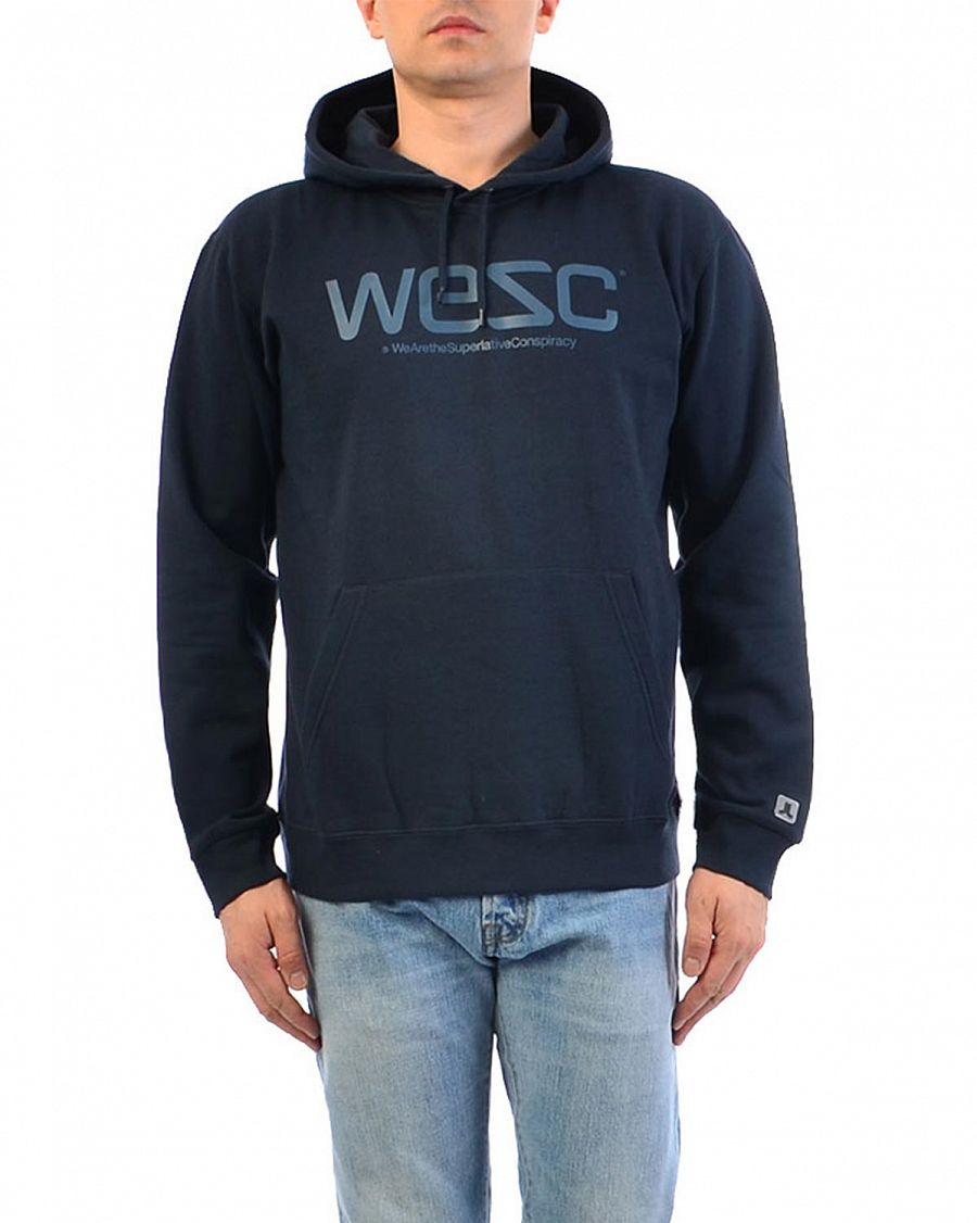 Толстовка мужская кенгуру с капюшоном Wesc Wesc Dark sapphire отзывы