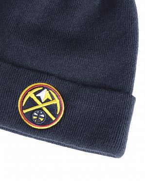Шапка с подворотом '47 Brand NBA Denver Nuggets Navy