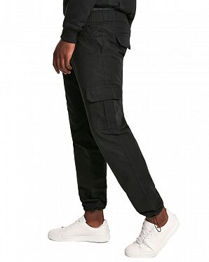 Джоггеры карго мужские Urban Classics 3199 Ripstop Black Джоггеры карго мужские Urban Classics 3199 Ripstop Black