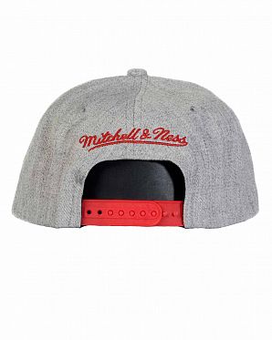 Бейсболка с изогнутым козырьком Mitchell and Ness TEAM HEATHER 2.0 STRETCH Chicago Bulls 2 Grey Бейсболка с изогнутым козырьком Mitchell and Ness TEAM HEATHER 2.0 STRETCH Chicago Bulls 2 Grey